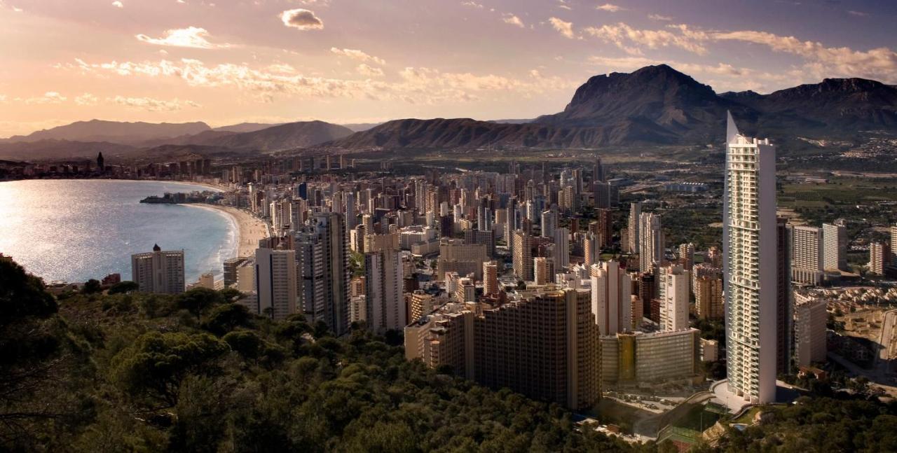 Skyline 9 Apartamento De 2 Dormitorios Soleado Con Terraza Privada 베니돔 외부 사진