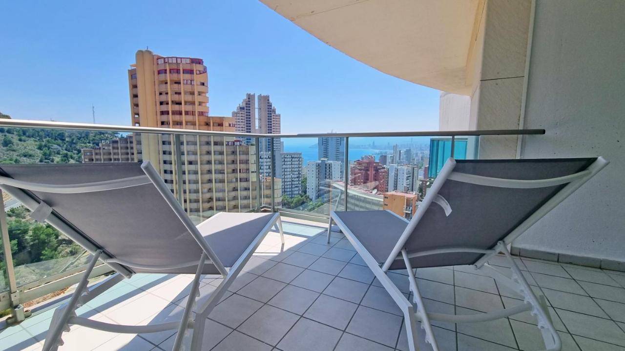 Skyline 9 Apartamento De 2 Dormitorios Soleado Con Terraza Privada 베니돔 외부 사진